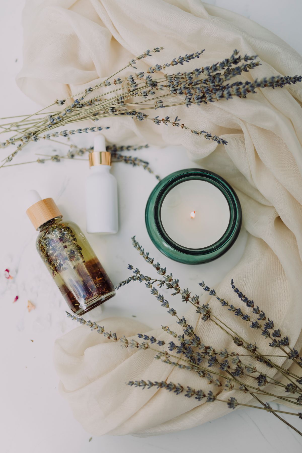 Spa styling products used at London Heights Hair & Nail Salon